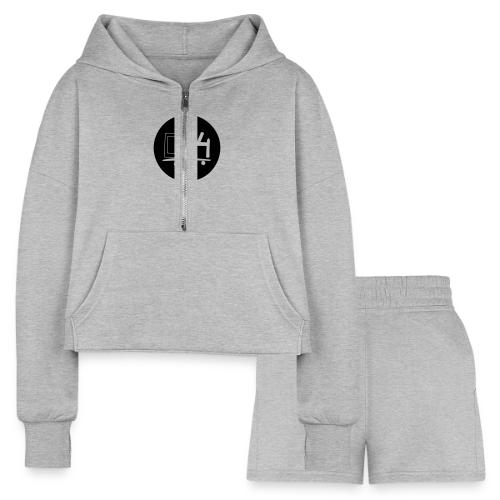024 - Women’s Cropped Hoodie & Jogger Short Set