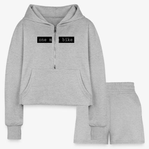 One More Bike - Women’s Cropped Hoodie & Jogger Short Set