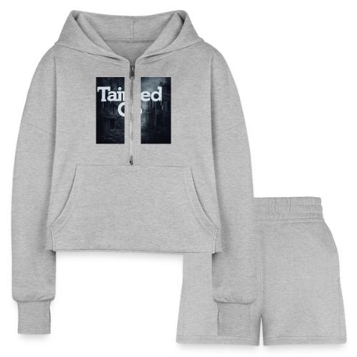 Tainted Co Town - Women’s Cropped Hoodie & Jogger Short Set