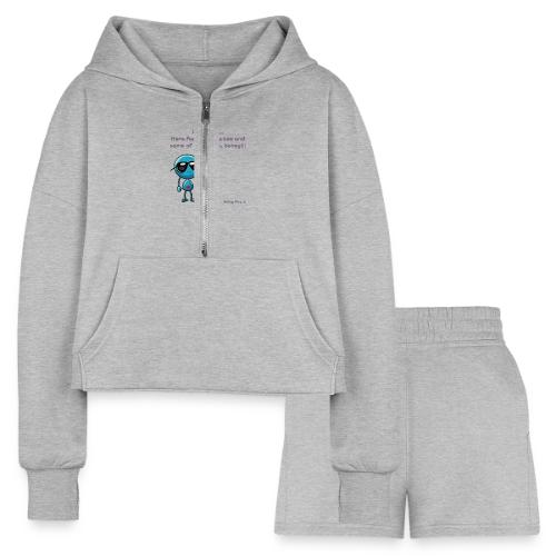 Smoon City 11_Here for the tea - Women’s Cropped Hoodie & Jogger Short Set