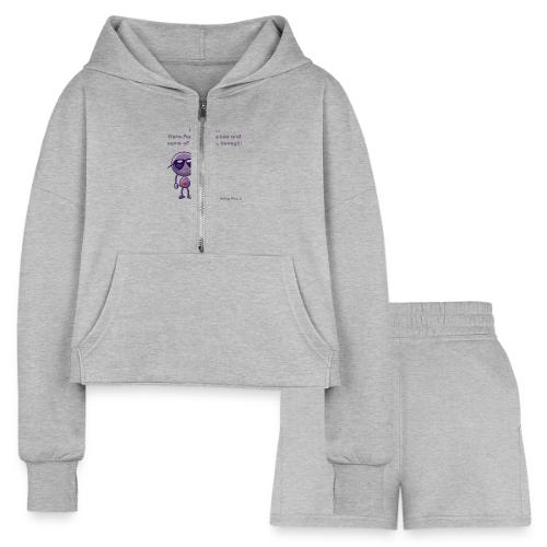 Smoon City_12_Here for the tea - Women’s Cropped Hoodie & Jogger Short Set
