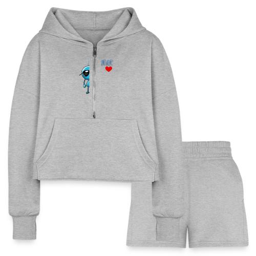 Smoon City_New York - Women’s Cropped Hoodie & Jogger Short Set
