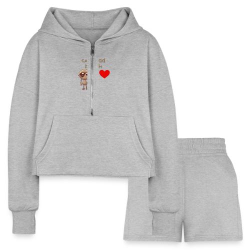 Smoon City_Carlsbad Beach - Women’s Cropped Hoodie & Jogger Short Set