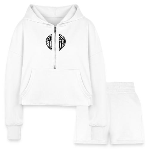 TRUTH in HEART - Women’s Cropped Hoodie & Jogger Short Set