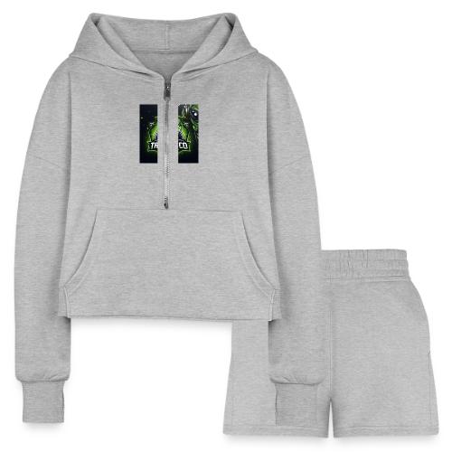 Taintedco1 - Women’s Cropped Hoodie & Jogger Short Set