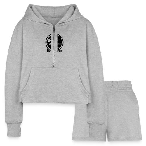 Datsun Honey Bee - Women’s Cropped Hoodie & Jogger Short Set