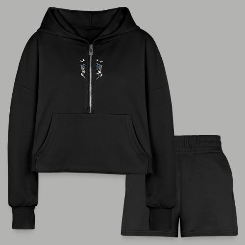 Knight - Women’s Cropped Hoodie & Jogger Short Set