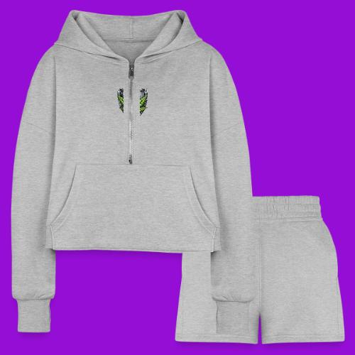 Medical Grade - Women’s Cropped Hoodie & Jogger Short Set