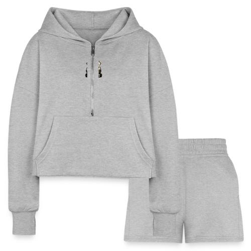 395 Outpost Shield - Women’s Cropped Hoodie & Jogger Short Set