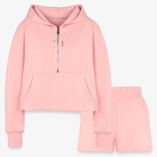 DS - Women’s Cropped Hoodie & Jogger Short Set