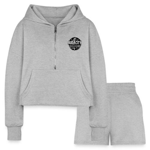 Audacity Crowd Design - Women’s Cropped Hoodie & Jogger Short Set