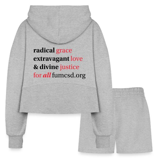 Grace. Love. Justice. serif font