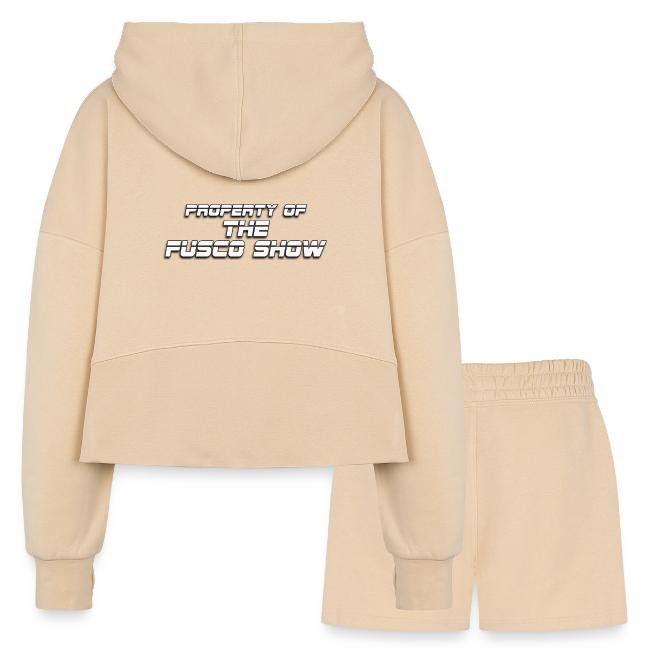 Producer Jay on Dartboard with Fusco Show back