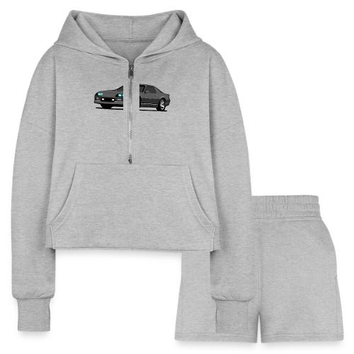 CAMARO ART - Women’s Cropped Hoodie & Jogger Short Set