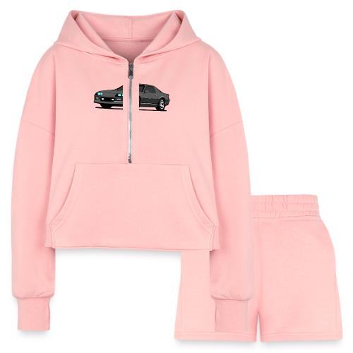 CAMARO ART - Women’s Cropped Hoodie & Jogger Short Set