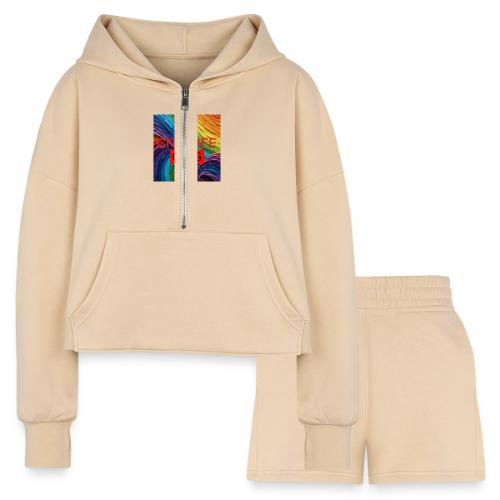 CIty Life Org Vol. 1 - Women’s Cropped Hoodie & Jogger Short Set