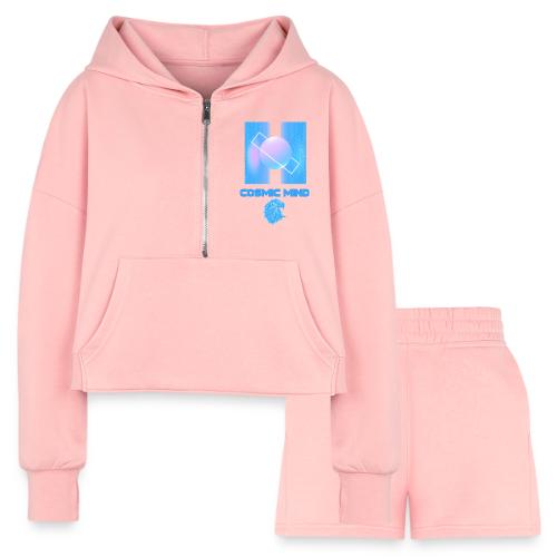 Cosmic Mind - Women’s Cropped Hoodie & Jogger Short Set