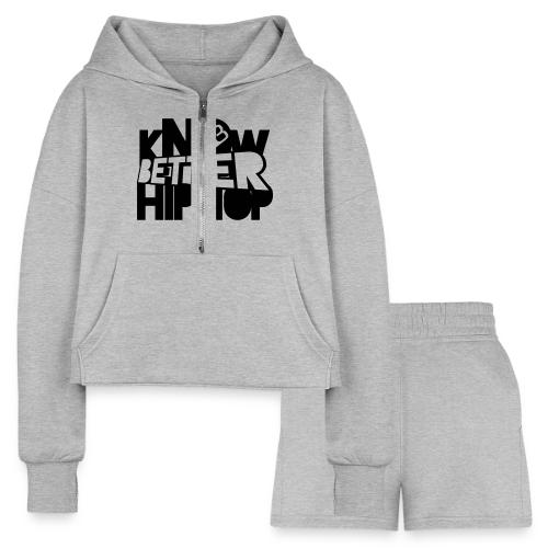 kNOw BETTER HIPHOP - Women’s Cropped Hoodie & Jogger Short Set