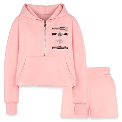 Omnipotence Rising - Women’s Cropped Hoodie & Jogger Short Set