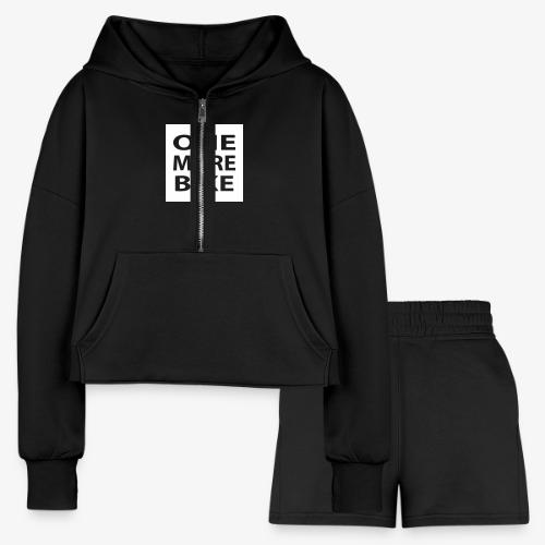 One More Bike - Women’s Cropped Hoodie & Jogger Short Set