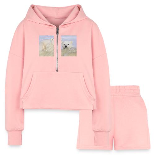 polarbears - Women’s Cropped Hoodie & Jogger Short Set