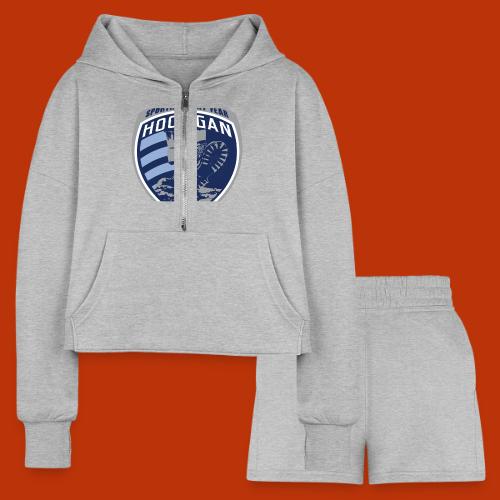 Sporting Dont Fear - Women’s Cropped Hoodie & Jogger Short Set