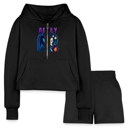 Alley of the Stars - Women’s Cropped Hoodie & Jogger Short Set