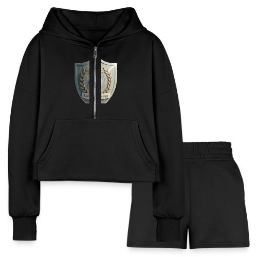 Women's Day Legacy T Shirt, Empowerment Gift 2026 - Women’s Cropped Hoodie & Jogger Short Set