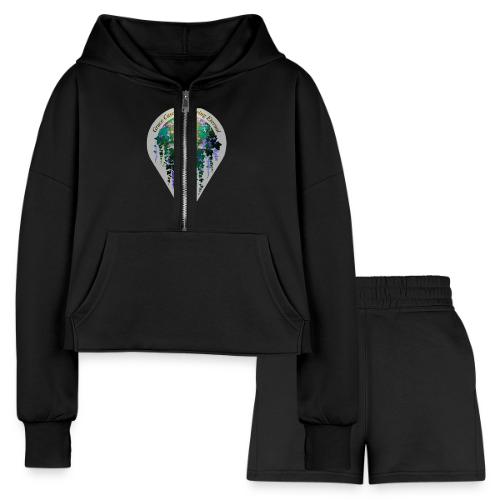 Easter Grace Cascades Vine T Shirt, Renewal Gift - Women’s Cropped Hoodie & Jogger Short Set