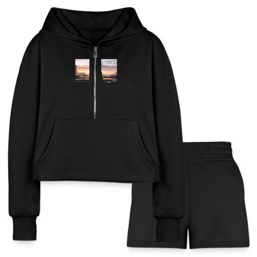 vidiq thumbnail 7 - Women’s Cropped Hoodie & Jogger Short Set