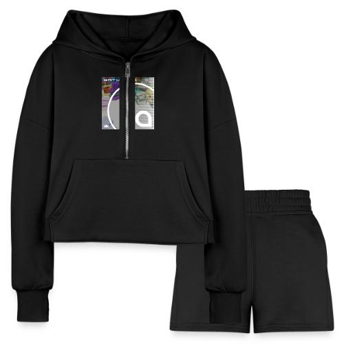 Gathered - Women’s Cropped Hoodie & Jogger Short Set