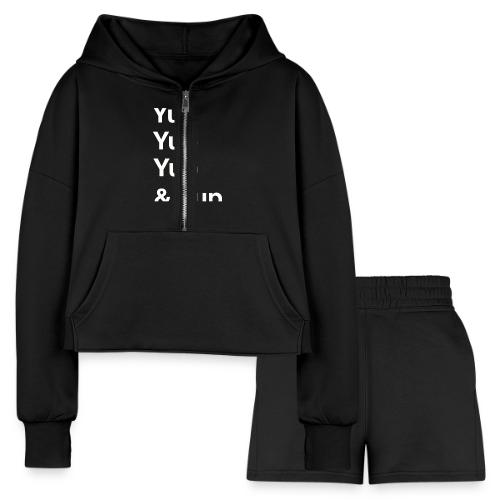 Yup, Yup, Yup & Yup - Women’s Cropped Hoodie & Jogger Short Set