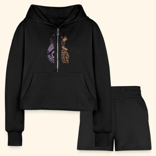 Filmmaker Apparel - Women’s Cropped Hoodie & Jogger Short Set