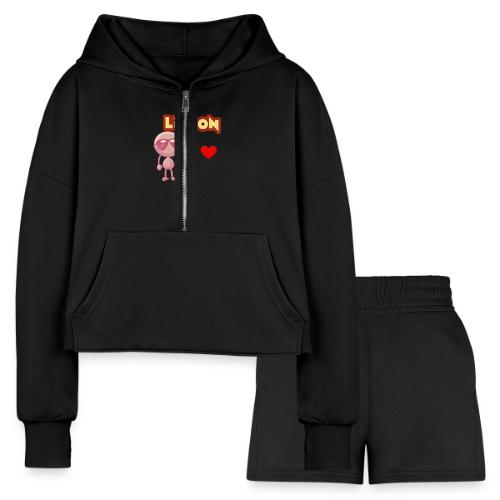 Smoon City_Lisbon - Women’s Cropped Hoodie & Jogger Short Set