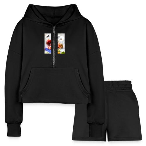 Mrs. S' GGG Theme - Women’s Cropped Hoodie & Jogger Short Set