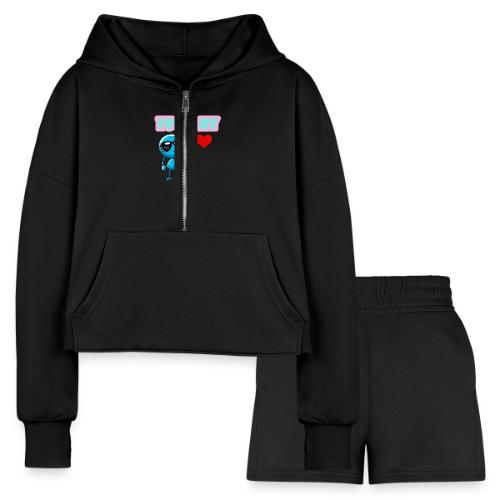 Smoon City_Tuscany - Women’s Cropped Hoodie & Jogger Short Set