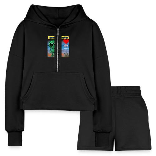 Smoon City_Turks and Caicos - Women’s Cropped Hoodie & Jogger Short Set