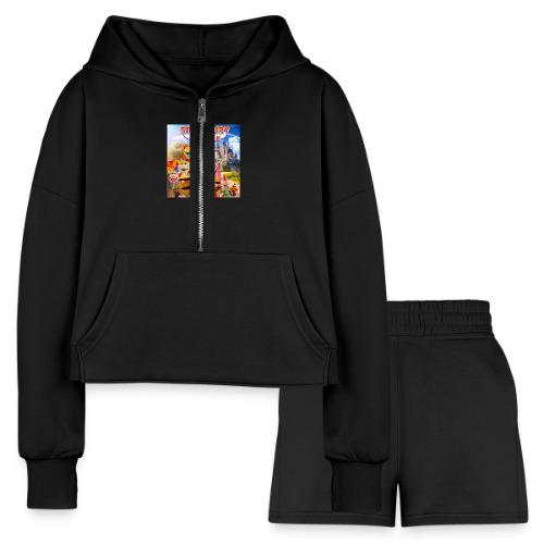 SPELLFURY CASTLE - Women’s Cropped Hoodie & Jogger Short Set