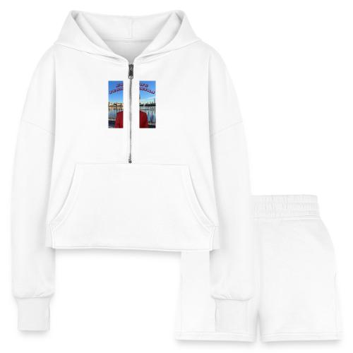 New Thing - Women’s Cropped Hoodie & Jogger Short Set