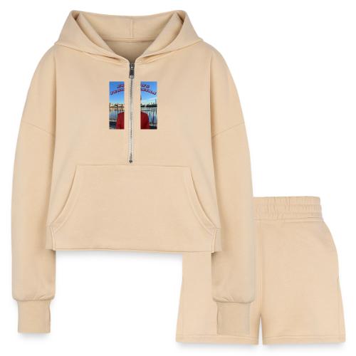 New Thing - Women’s Cropped Hoodie & Jogger Short Set