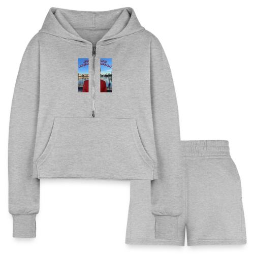 New Thing - Women’s Cropped Hoodie & Jogger Short Set