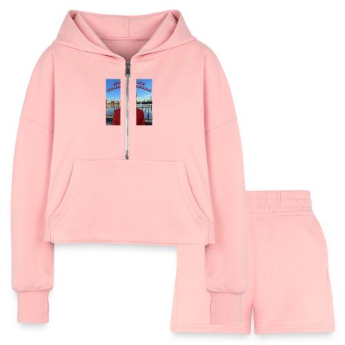 New Thing - Women’s Cropped Hoodie & Jogger Short Set