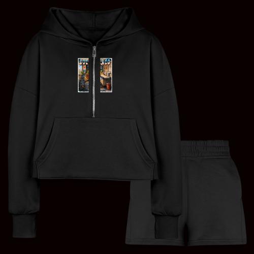 Doctor Taco - Women’s Cropped Hoodie & Jogger Short Set
