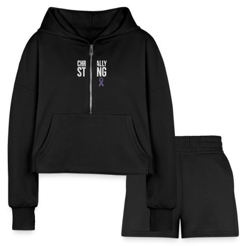 Chronically Strong - Women’s Cropped Hoodie & Jogger Short Set