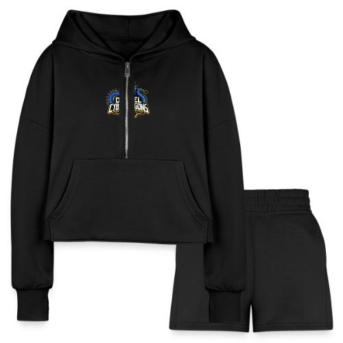 The Dragon - Women’s Cropped Hoodie & Jogger Short Set
