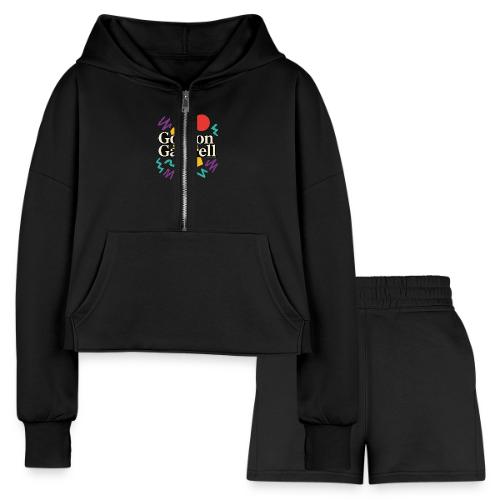 Gordon Gartrell Inspired Retro 80s T-Shirt - Women’s Cropped Hoodie & Jogger Short Set