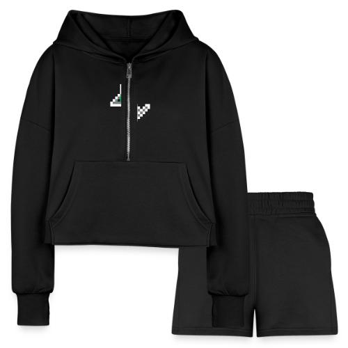 item martini - Women’s Cropped Hoodie & Jogger Short Set