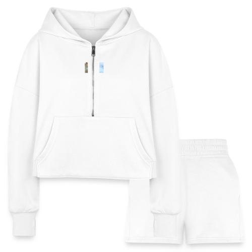 polarbearhug - Women’s Cropped Hoodie & Jogger Short Set