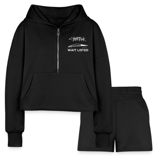 CT wait listed wht - Women’s Cropped Hoodie & Jogger Short Set