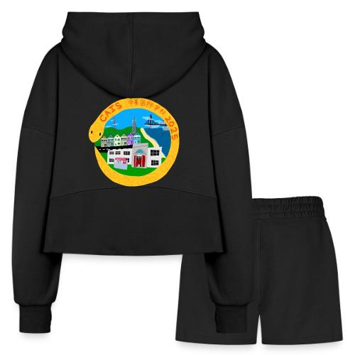 Lunar New Year 2025 LS Design Winner: Emi S. - Women’s Cropped Hoodie & Jogger Short Set